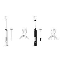 Electric Milk Frother Whisk Handheld Egg Beater USB Coffee Blender Household Milk Shaker Mixer Foamer Food Blender