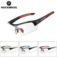 ◄﹍✲ ROCKBROS Photochromic Cycling Glasses Bicycle Outdoor Sports Sunglasses Discoloration Glasses MTB Road Bike Goggles Bike Eyewear