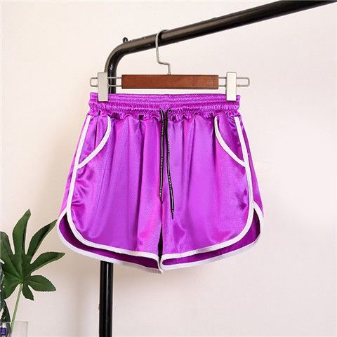 summer-pants-women-casual-running-sports-shorts-gym-workout-waistband-yoga-bling-short-big-size-5xl-with-pockets