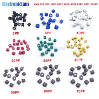 ✻┇❀ diymore 10PCS/Lot Trimmer Variable Capacitance Ceramic 6mm Capacitor Kit 3PF 5PF 10PF 20PF 30PF 40PF 60PF 70PF 120PF for Arduino