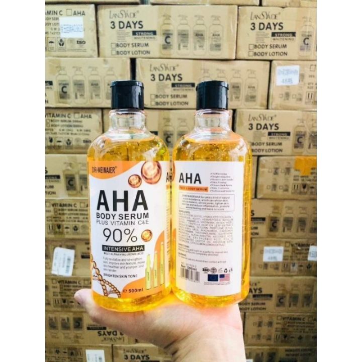 ของแท้-พร้อมส่ง-เซรั่มเร่งผิวขาว-เข้มข้น-5-เท่า-aha-body-serum-นำเข้าจากอเมริกา