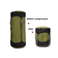 【CW】⊕❀  Outdoor Camping Storage Compression Sack Sleeping Gears Tear-resistant Hiking