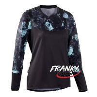 [พร้อมส่ง] เสื้อปั่นจักรยานเสือภูเขาแขนยาวสำหรับผู้หญิง Womens Long-Sleeved Mountain Biking Jersey