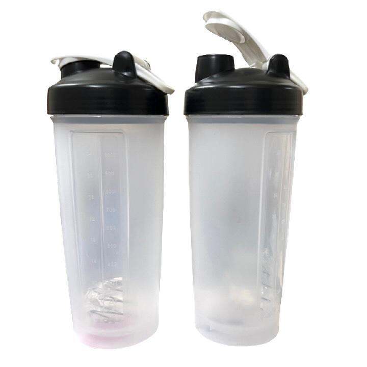 1000 ml with Steel Ball Fitness Gym Shaker 1L Shake Bottle Blender