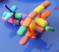 200pcs Starch Miou Baby Kids Building Blocks Magic Corn Plasticine Children Child Toy kernels Xmas Gift Clay  Dough