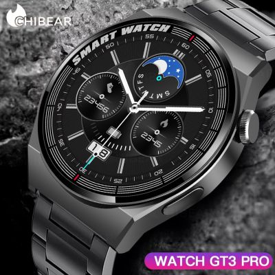 ZZOOI ChiBear 2023 Smart Watch Men GT3 Pro Heart Rate Waterproof AMOLED 390*390 HD Screen Bluetooth Call SmartWatch For Android IOS