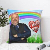 Bertram Hate Kids Pillow Cases Funny Meme Art Cushion Covers Custom Zipper Decor Pillowcover for Home 18"x18" Cushion Cover