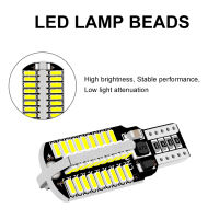 1 คู่！！！หลอดไฟ T 10 Led W 5 W Canbus 72 Smd 3014 Drl 2 ชิ้น