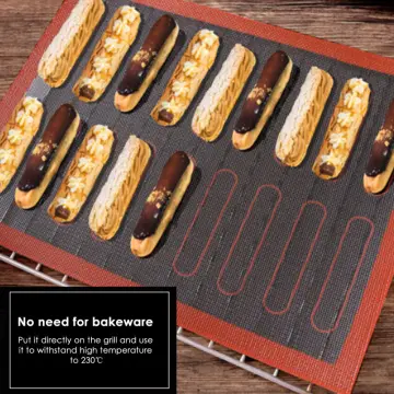 Silicone Baking Mat Fibreglass Non-Stick Reusable Oven Sheet Liner