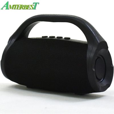AMTERBEST Mini Bluetooth Speaker Portable Wireless Speaker Sound System 3D Stereo Music Surround Support Bluetooth TF FM Wireless and Bluetooth Speake