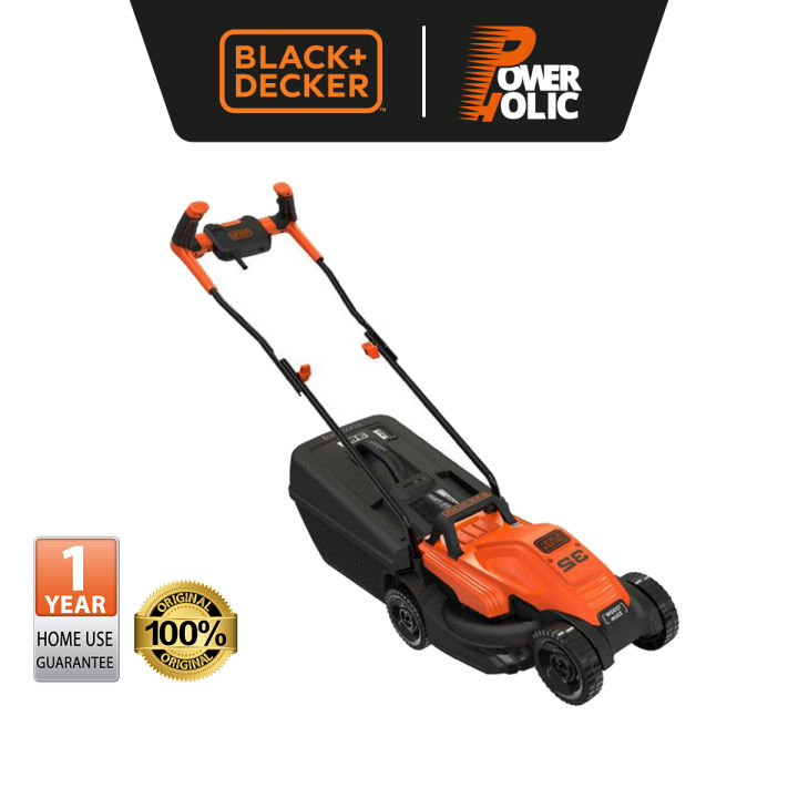 BLACK + DECKER BEMW451BH Electric Lawn Mower (Mesin Rumput) with