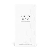 Lelo Hex (12 pieces) ถุงยางแปดเหลี่ยม นวัตกรรมแห่งอนาคต