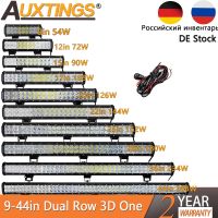 【CW】¤  Auxtings 12 22 20inch 12V 24V led light bar Flood 20 126W for Car 4WD Truck SUV