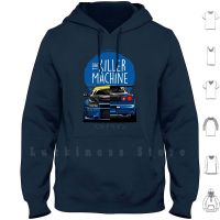 2023 style Nissan Skyline01 Bnr34 Hoodies Long Sleeve Nissan Skyline01 Gtr R34 Gt R Civic Type R Altezza Lexus，can be customization