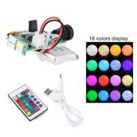 16 Colors 1W LED Moon Lamp Board 3D Printer Parts Remote Control Board Touch Sensor With Battery Circuit Panel USB Charging 3D Printer Parts