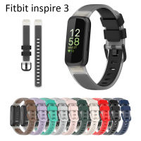 สำหรับ Fitbit Inspire 3สายใสลูกกวาดสีนุ่ม2023สายสายรัดนาฬิกาข้อมืออัจฉริยะใหม่