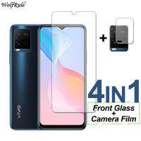 Glass For ViVo Y21 Y33S Y21S Y33T T1 T1X Y53S Y73 Y72 Y71T Screen Protector Tempered Glass Protective Phone Camera Film ViVo Y21