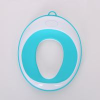 removable child toilet seat green