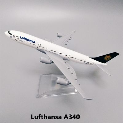 ใหม่16เซนติเมตรเยอรมันลุฟท์ฮันซ่าแอร์บัส A340สายการบิน1:400ขนาดเครื่องบิน Deicast แบบจำลองเครื่องบินโลหะผสมของเล่นสุดฮอตเครื่องบิน CE