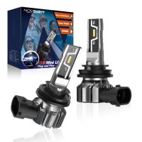 [ANYA Auto Parts] NOVSIGHT หลอดไฟไฟหน้ารถมอเตอร์ไซค์แบบ LED H11 H7 H4 H8 H9 H1 9006 HB3 HB4 880 881โคมไฟรถยนต์ขนาดเล็ก50W ไฟหน้า10000LM ไฟตัดหมอก6500K