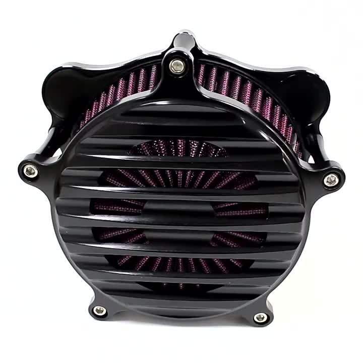 Motorcycle Cnc Air Filter Cleaner Intake Filter For Harley Touring