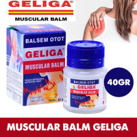 GELIGA Muscular Balm บาล์มนวดผ่อนคลายกล้ามเนื้อ 40 กรัม จากอินโดนีเซียแท้