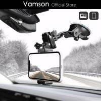 Vamson ถ้วยดูดกระจกลายรถสำหรับ Go Pro 11 10อุปกรณ์เสริมโทรศัพท์มือถือสำหรับ Insta360 X3หนึ่ง X2สำหรับ SJCAM DJI OSMO Action