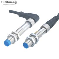 Air Plug Proximity Sensor LJ12 detection 2mm 4mm DC NPN PNP NO NC NO+NC inductive proximity switch with 2M aviation plug cable