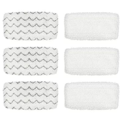 6 Pack Steam Mop Pad for Bissell PowerFresh Vac &amp; Steam 2747A, 1132 1543 1632 1652 Symphony Vacuum and Steam Mop Series Parts Accessories