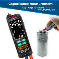 Multim Digital Profesional Multimeter 9999 T-RMS LCD Multimetre DC AC Current Voltage Tester Capacitance Diode Usb Tester