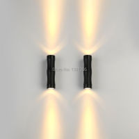 Up Down LED Outdoor Lighting Wall Light Lamp Exterior Outside Porch light Waterproof IP65 3W CREE Garden Wall sconces 3W 15angle