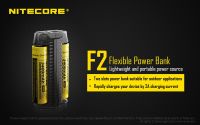 ที่ชาร์จถ่าน เครื่องชาร์จถ่าน NITECORE F2 ของแท้ FLEXBANK USB Devices Power Bank 2 Batteries