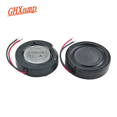 GHXAMP ชุดลำโพง1วูฟเฟอร์นิ้ว24มม. 4Ohm 2W ลำโพงขนาดเล็กแบบ DIY สำหรับนาวิเกเตอร์ลำโพงแล็ปท็อปดิจิตอลเสียง2ชิ้น