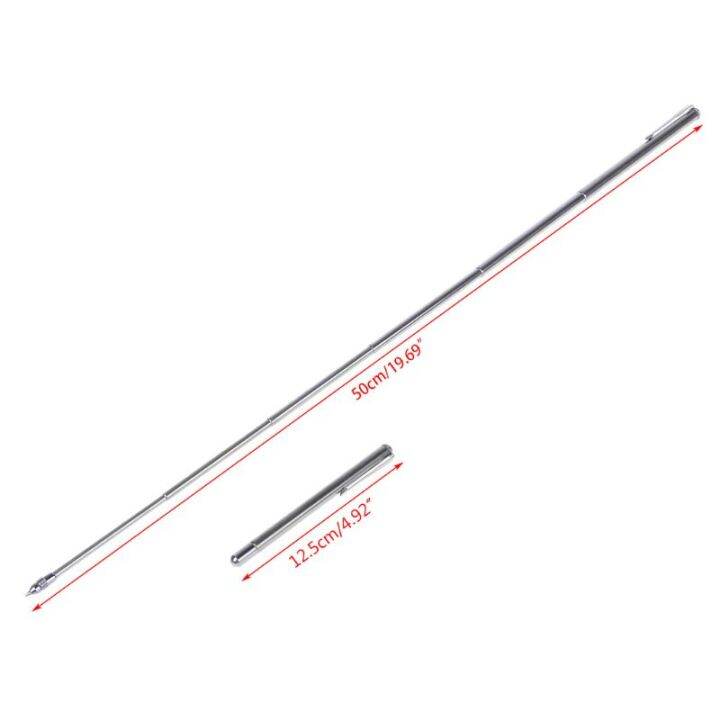 2-in-1-pointer-telescopic-extendable-steelปากกาลูกลื่นเครื่องมือการสอนปากกามายากล