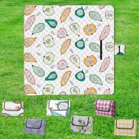 2*2M Big Size Camping Mat Machine Washable Portable Foldable Waterproof Picnic Mats Garden Lawn Beach Moisture-proof Blanket Pad Sleeping Pads