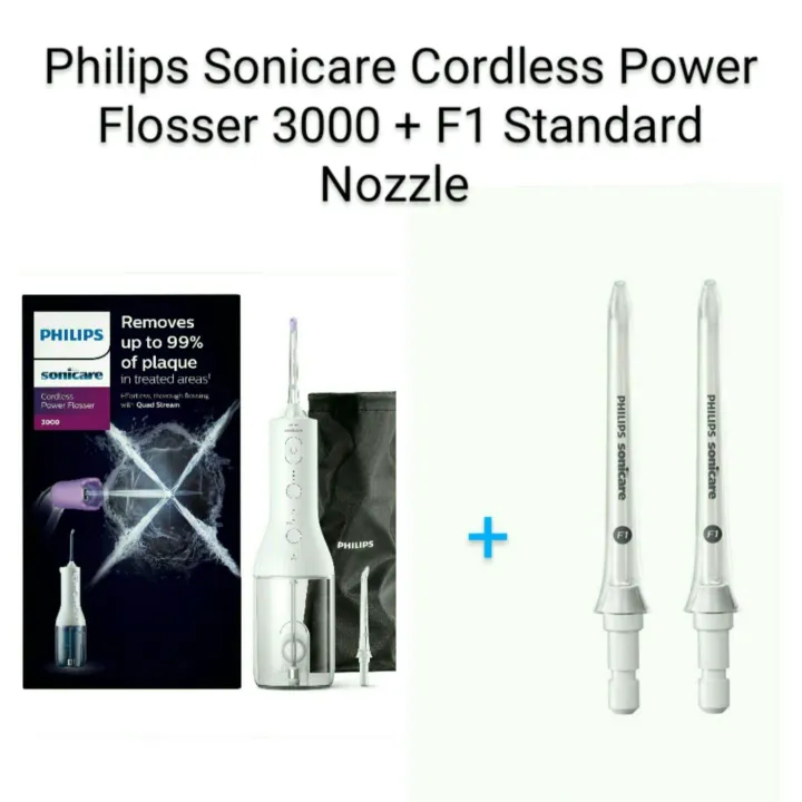 Philips Sonicare Cordless Power Flosser 3000 Oral Irrigator (HX3806