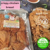 Fitfin crispy chicken breast keto อกไก่ทุบ สูตรหญ้าหวาน คีโต