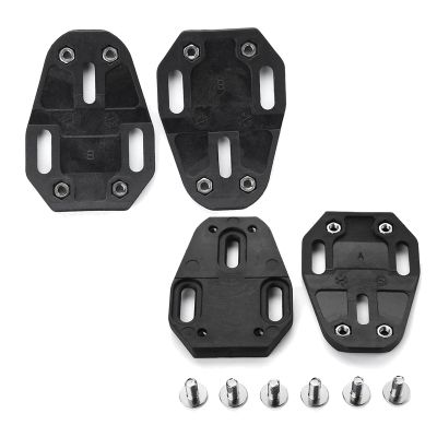 1 Pair 6 Degree Road Pedal Cleat Lock Bike Cleats Road Bike Splint Set Bike Cleats Nonslip 3 Hole Cleats for SpeedPlay Zero Series Accessories