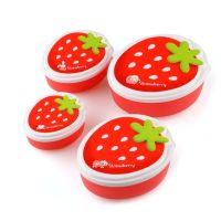 hot【cw】 4 Pcs Set Bento Food Storage Not to Leak K0AA