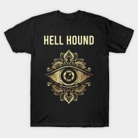 เสื้อยืดแฟชั่นคอกลมสําหรับผู้ชาย Hell Hound CL2T  M1J5