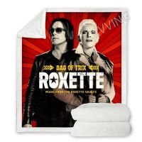 Roxette Rock 3D Printed Sherpa Blanket  Rectangle Blanket Home Textiles Fleece Wearable Blanket Throw Blankets  K01