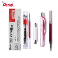 LRN5 Pentel ปากกาหมึกเจลหมึกเติมสำหรับนักเรียนทดสอบการเขียนแบบแห้งเร็วเหมาะสำหรับ BLN75/BLN105หมึกเติมของแท้0.5มม.