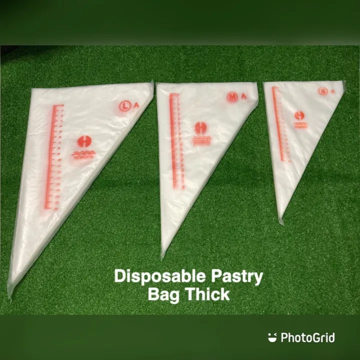 Pastry Bag Disposable Thick Plastic/Piping Bag/Icing Bag Lazada PH