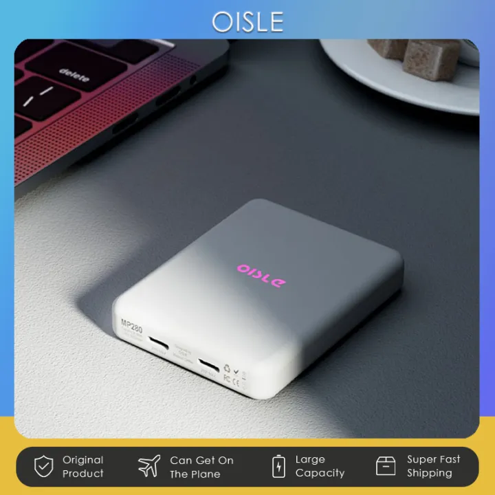 OISLE Apple Power Bank Magsafe Wireless Charger para sa