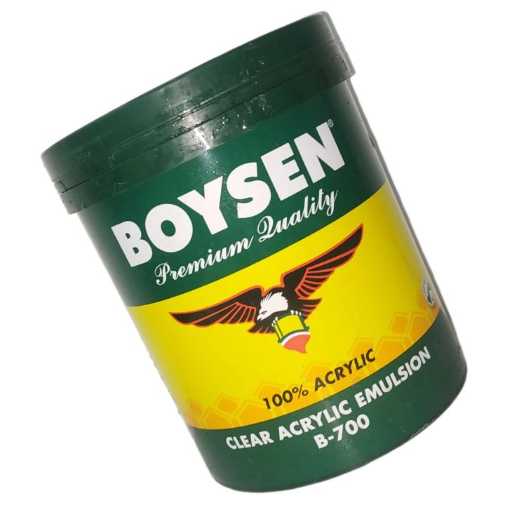 BOYSEN ACRYLIC EMULSION CLEAR GLOSS B-700 ( 1 LITER ------------1 LITER ...