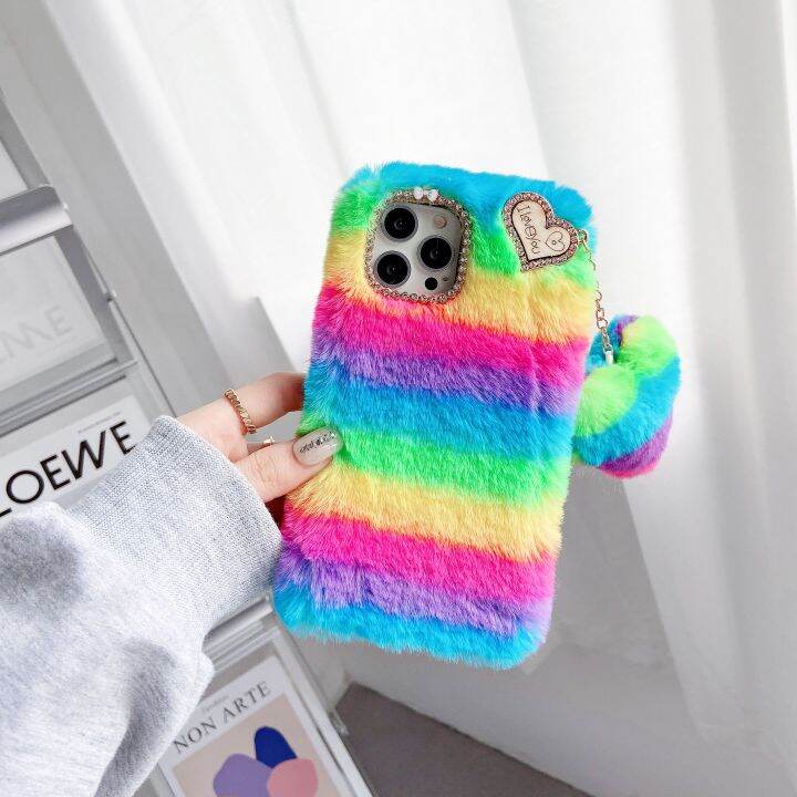 for-samsung-galaxy-s5-s6-s7-edge-s8-s9-plus-s10-lite-5g-s20-fe-s21-ultra-fluffy-plush-case-cover-samsung-s21-ultra-shell-s10e