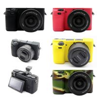 Silicone Armor Cover Protector for A6000 A6100 A6300 A6400 A6600 Mirrorless Cameras