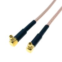 RG316 MMCX male RA to MMCX MALE Right Angle 50 Ohm RF Coax Extension Cable Pigtail Coaxial