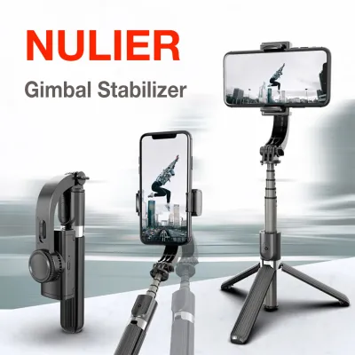 NULIER อุปกรณ์กันสั่นขากล้องมือถือบลูทูธพร้อมรีโมท360 ° ขาตั้งแบบสามขาเซลฟี่โทรศัพท์ขาตั้งสำหรับ Ios แอนดรอยด์