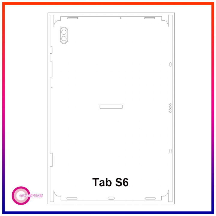 ฟิล์มกันรอยรอบตัว-ฟิล์มหลัง-ขอบข้าง-samsung-galaxy-tab-s6